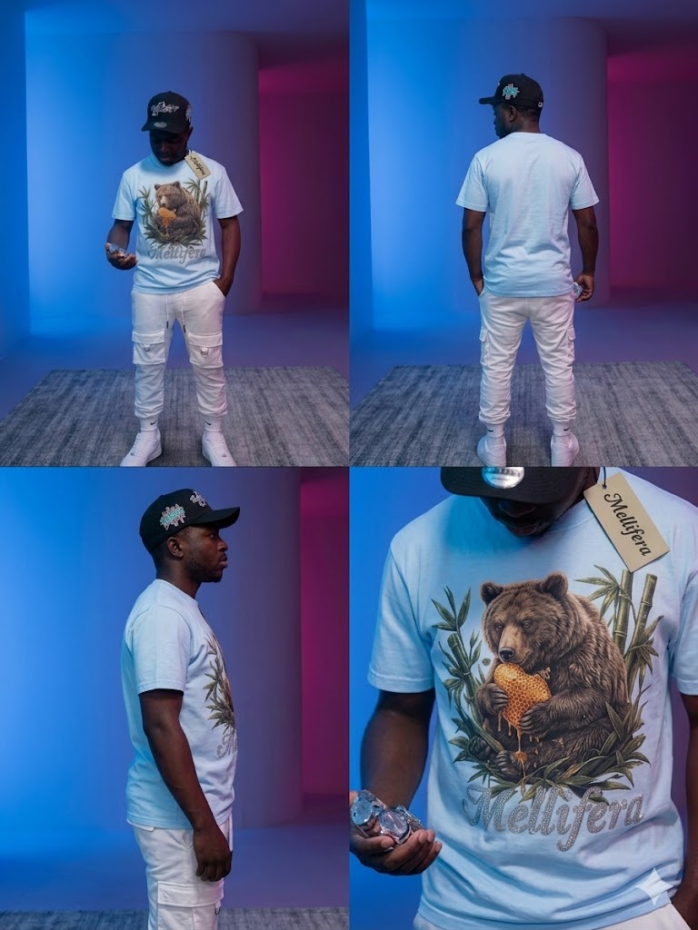 Mellifera "Wild Honey" Luxury Graphic Tee - Image 3